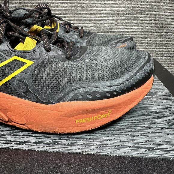 New Balance Fresh Foam X Hierro v8 Trail Running Shoes Black Orange - Men\'s 10 main image 4